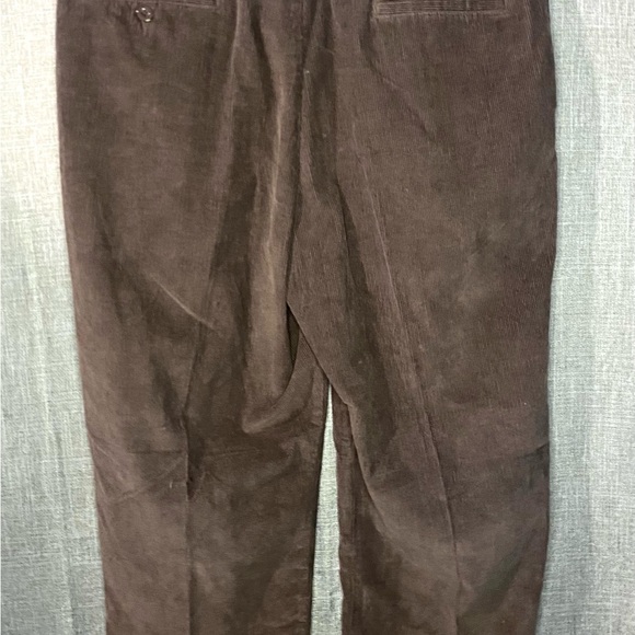 adjust a band expandable corduroy pants trousers Size 36 Gray & Brown (2 Pairs) - Picture 9 of 15
